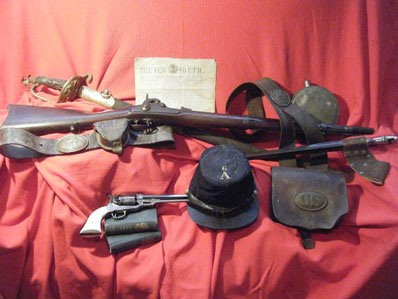 Click here to see our Civil War Items for sale